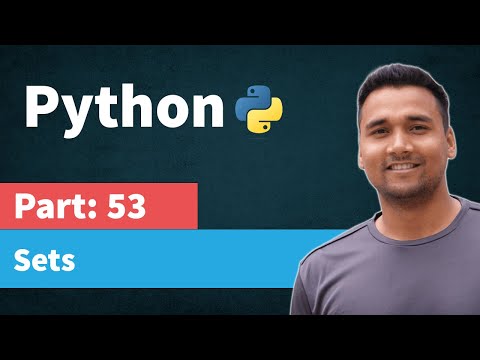 Sets In Python Part 53 Python Tutorial For Beginners In Hindi