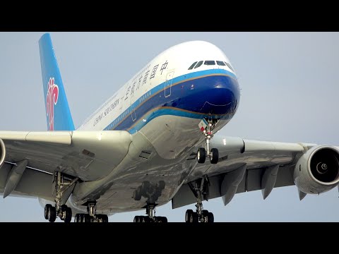 Chegada do A380 LAX do sul da China