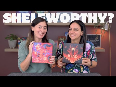 Iliad & Ichor: Are These Knizia Abstracts Shelfworthy? | A Quick(ish) Board Game Review
