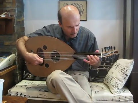 Dr. Munir Bekken plays Emmanuel Venios oud 1904 with Tasos soundboard.