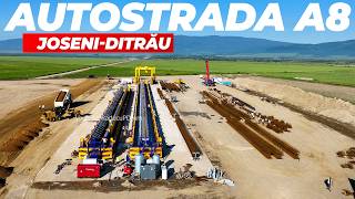 AUTOSTRADA A8 Joseni - Ditrău #03 | Lucrări 10.06.2026