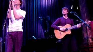 Little kids + Wake up, stand up - Kings of Convenience Live @ Nalen, Stockholm