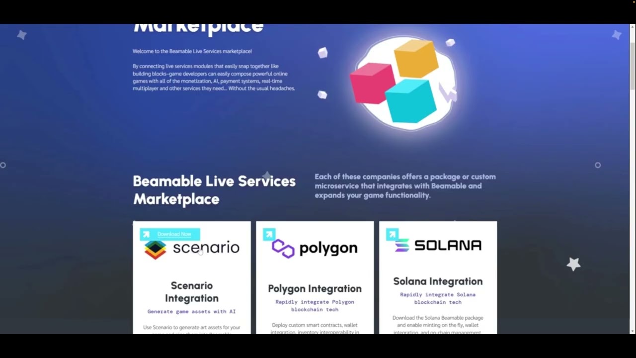 Announcing the Beamable Live Services Marketplace