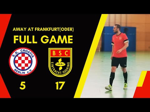 FULL MATCH. SD CROATIA - BSC EINTRACHT SÜDRING