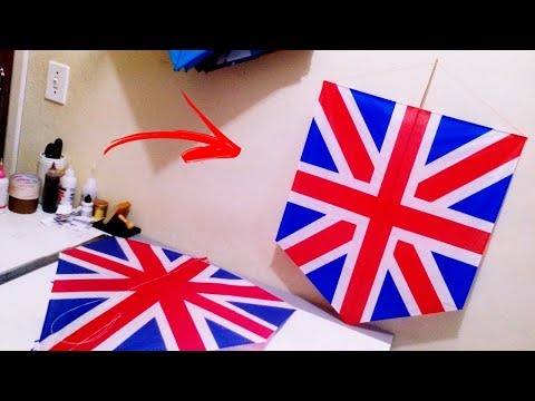 How to Make a Kite England / Great Britain « Renatinho8263 »