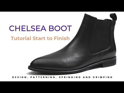 A Revision of the Chelsea Boot Making process