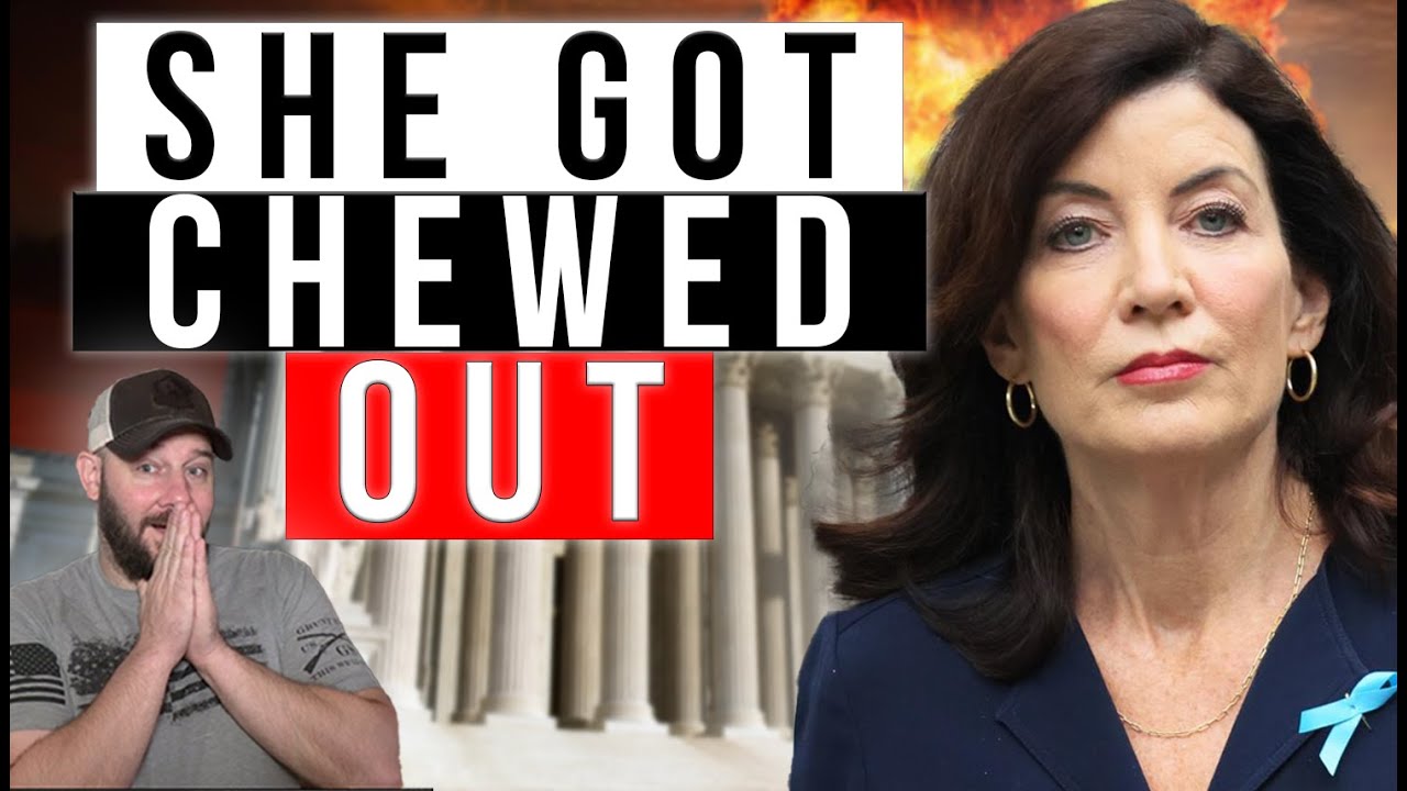 Hochul Chewed Out At Wake For Slain Officer… We The People Are Sick Of It & It is Starting To Show…