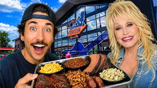 Eating at Dolly Parton's NEW Truck Stop...