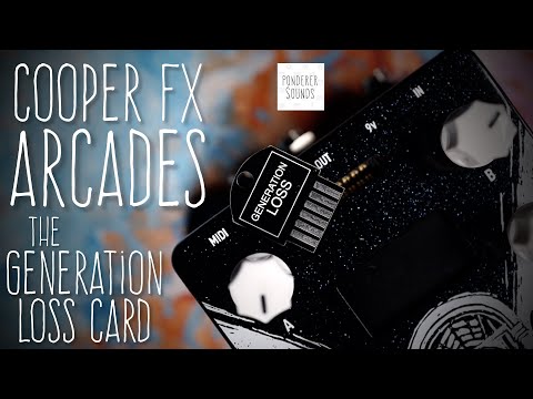 Cooper FX Arcades Card 2020 - 2021 - Generation Loss image 2