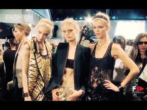 ROBERTO CAVALLI Backstage | Spring Summer 2012 Milan - Fashion Channel
