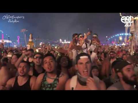 The Chainsmokers - Dont Let Me Down vs Yellow - Coldplay EDC LAS VEGAS 2016