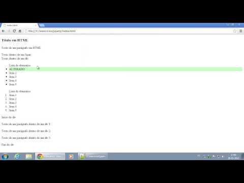 007 Selectors First Last Even e Odd