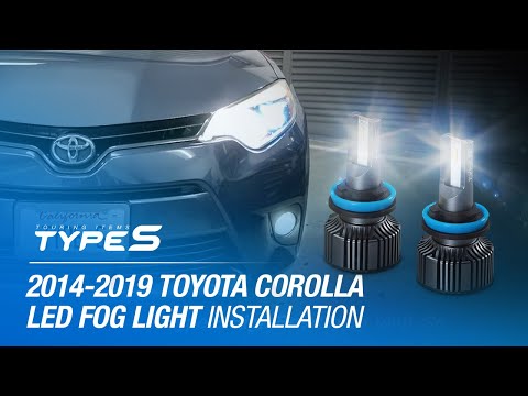 How to Replace Fog Lights on a Toyota Corolla (2016) - Corolla Fog Light Installation Tutorial