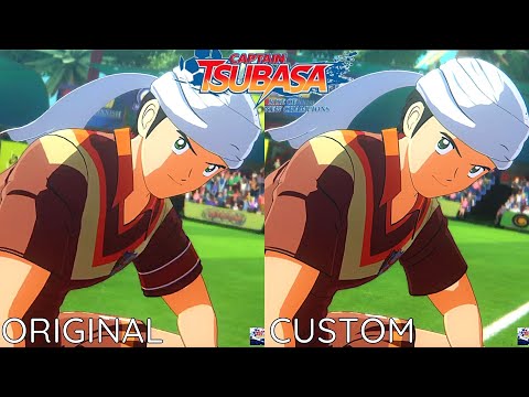 How to Create your Custom Character as Mark Owairan | Captain Tsubasa Rise of New Champions