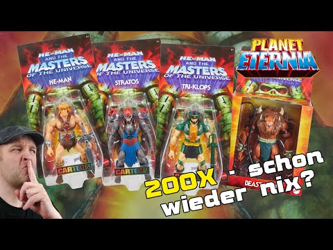 200X - schon wieder nix? MotU Origins 200X Cartoon Collection Wave 1 | PlanetEternia