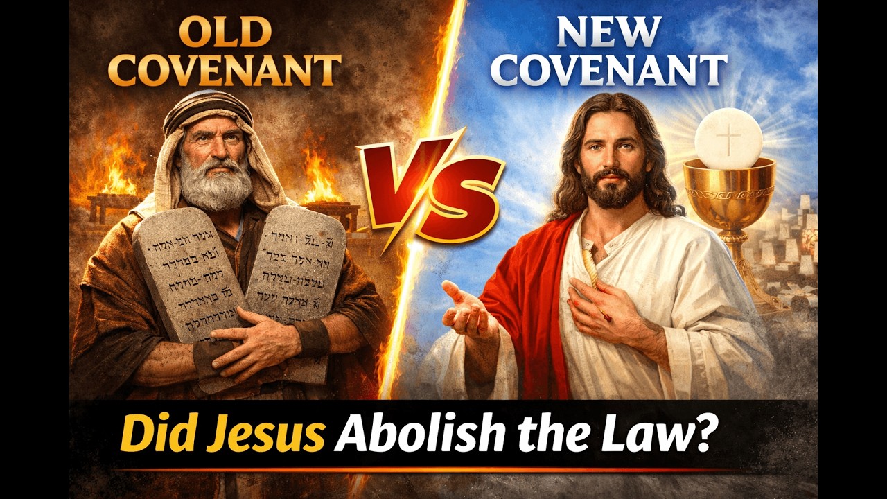 Did Jesus Abolish the Law? Catholic Answer Explained (Old vs New Covenant)