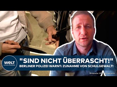 GEWALT AN BERLINER SCHULEN: Polizeigewerkschaft "Hier sind wir alle gefragt!" Fünf Einsätze pro Tag!