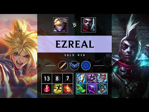 Ezreal Mid vs Ekko - EUW Diamond Patch 25.16