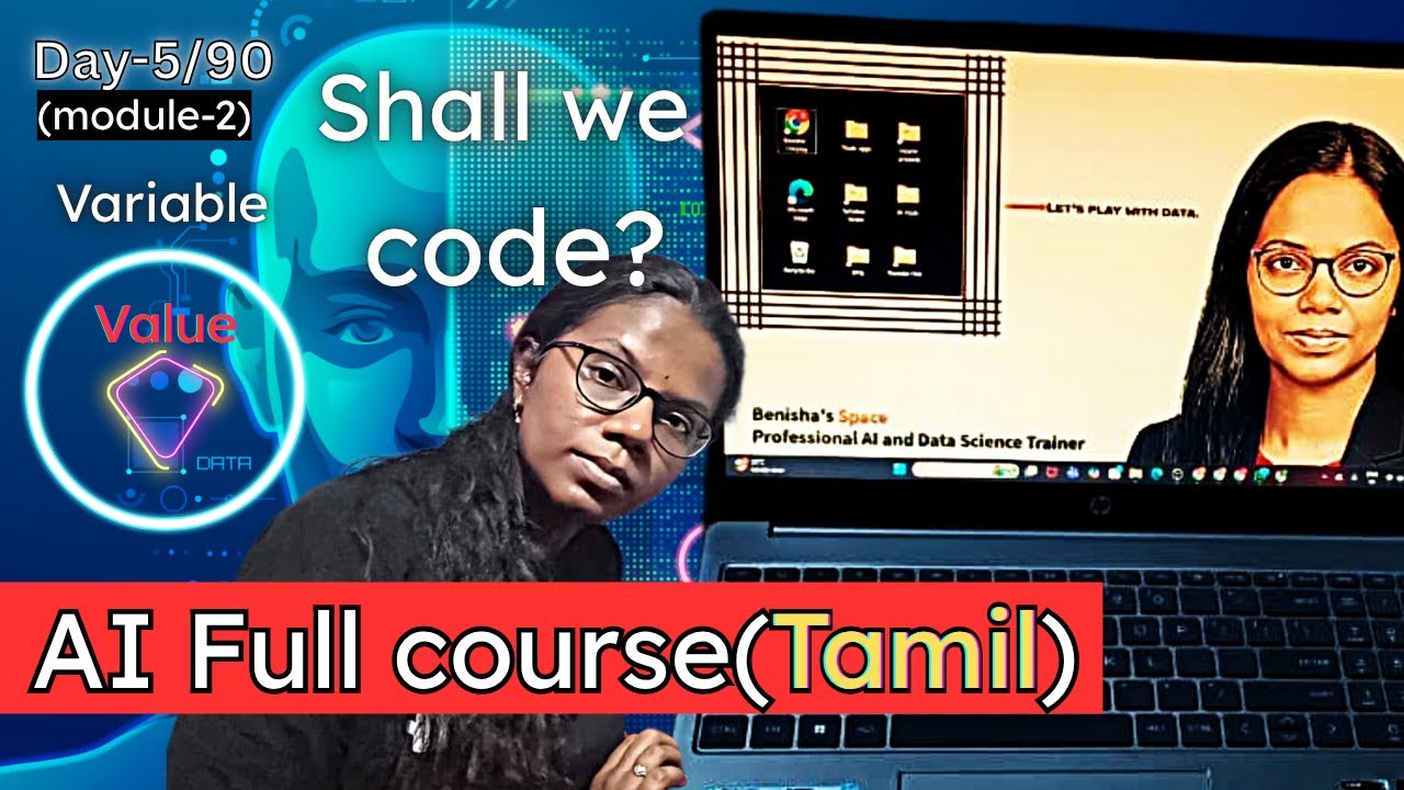 Day-5/90 | Part-2/2 | AI, DS and ML complete course for beginners in Tamil | Hire Ready | Data types