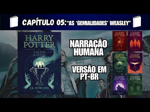 Harry Potter and the Goblet of Fire - CHAPTER 5 (Audiobook in Brazilian Portuguese)