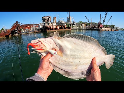 Fluke Finally + Treacherous Rip Striped Bass Fishing New 6OZ Spoon!