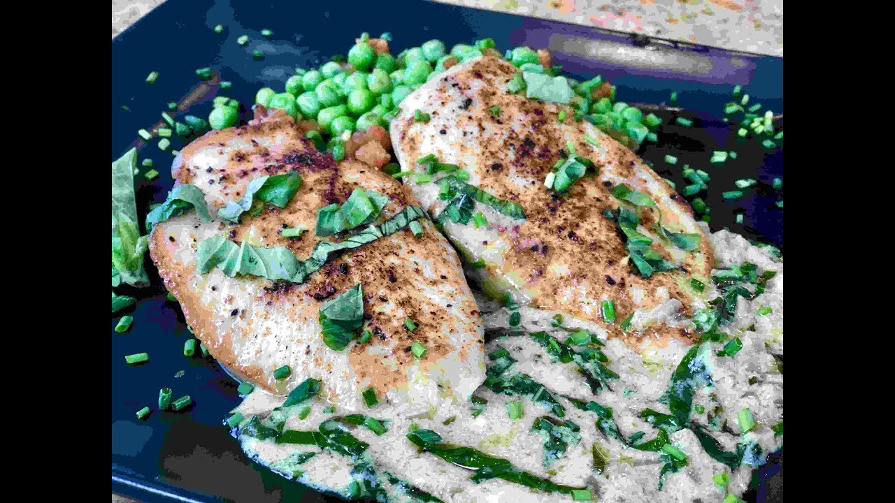 Creamy Garlic Parmesan Chicken /20 Minute Dinner