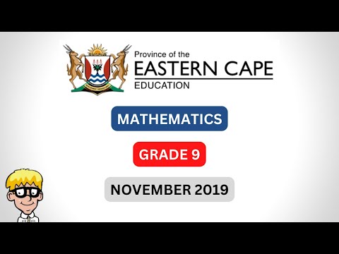 November Exam Grade 9 Maths