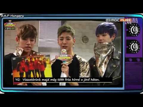 B.A.P Show Champion (130320) [Hun Sub]