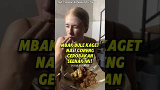 Download lagu Mbak Bule Kaget Nasi Goreng Gerobakan Seenak Ini! #bule #reaksibule #shorts mp3