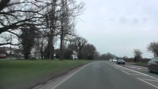 preview picture of video 'Driving Along Worcester Road & Malvern Road From Great Malvern To Worcester, Worcestershire, England'