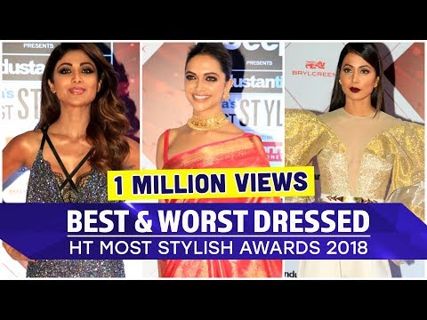 Deepika Padukone, Hina Khan, Shahid Kapoor: HT Most Stylish 2018 Best and Worst Dressed