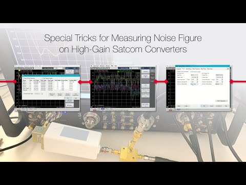 Special Tricks for Measuring Noise Figure on High-Gain Satcom Converters