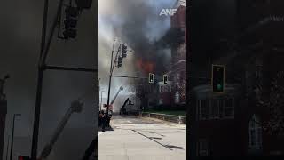 132-year-old Floyd County courthouse engulfed in flames