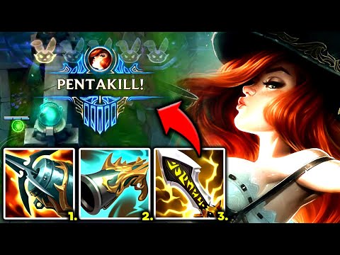 MISS FORTUNE TOP IS SECRETLY A BROKEN TOPLANER (PENTA KILL) - S13 Miss Fortune TOP Gameplay Guide