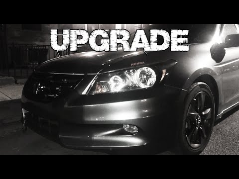Honda Accord 2011 to 2012 Front Bumper & OEM Fog Lights Install