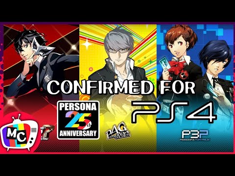 Persona 3 Portable and Persona 4 Golden confirmed for PS4!
