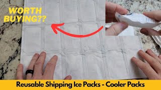 Reusable Shipping Ice Packs - Cooler Packs Review and Demo |