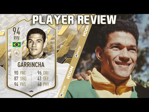 LETHAL BEAST! 🐐 94 PRIME ICON GARRINCHA PLAYER REVIEW! FIFA 22 ULTIMATE TEAM