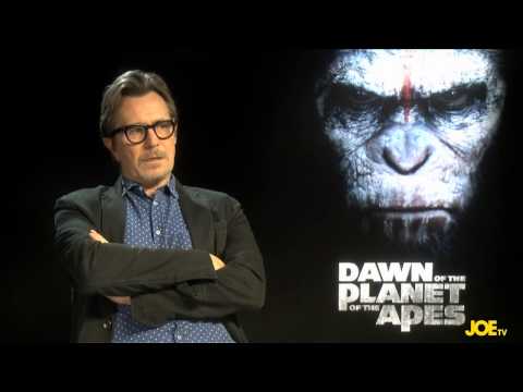 JOE meets Gary Oldman, star of Dawn Of The Planet Of The Apes