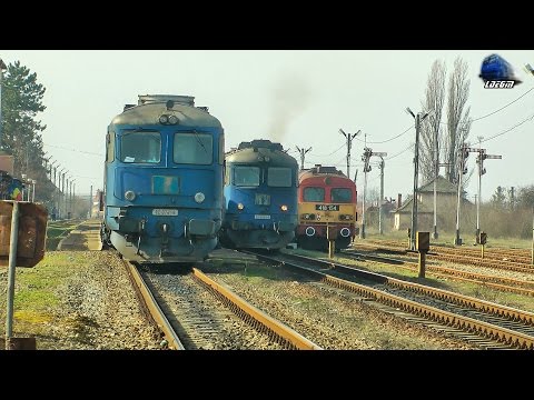 M418 154 & DA 62-0693-2 cu/with R6822-1 Debrecen - Satu Mare in Valea lui Mihai - 03 March 2016
