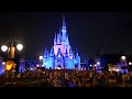 Magic Kingdom 2024 Night Walkthrough W Light Rain In 4K Walt Disney World Florida October 2024