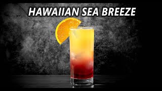 How to Make a Stunning Layered Hawaiian Sea Breeze Cocktail 🍍🍒