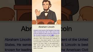 Discover Abraham Lincolns Life and Achievements #facts #english