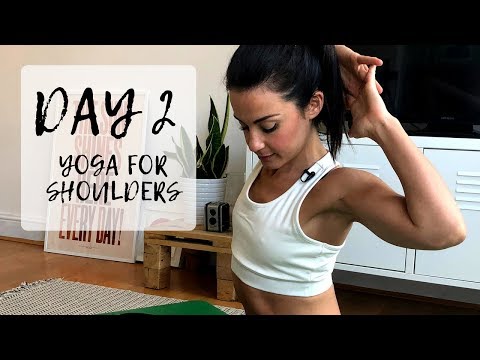 YOGA CHALLENGE DAY 2 – Yoga for shoulders | HMFYOGA
