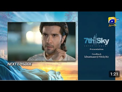 Khumar Last Episode 50 Teaser 3D May - 2024 Har pal Geo| Feroz Khan - Neelam muneer