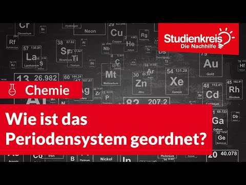 Wie ist das Periodensystem geordnet? | Chemie verstehen mit dem Studienkreis