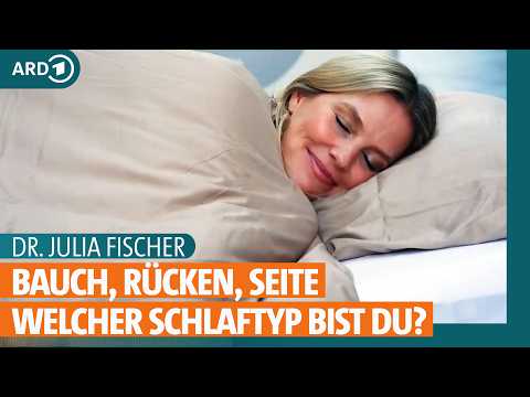 Schlafen: Beste Schlafposition und Schlafapnoe, Nackenschmerzen, Reflux | ARD Gesund