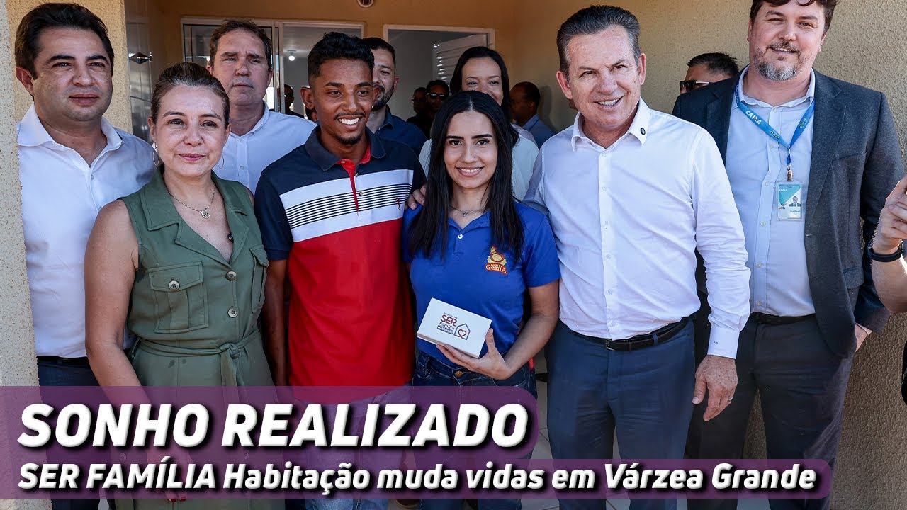 Governo de MT entrega mais 125 casas do programa SER Família Habitação em Várzea Grande