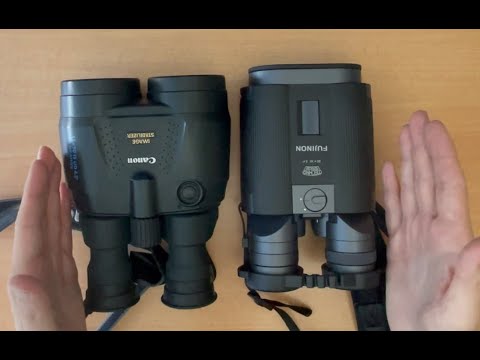 Image stabilised binoculars comparison - Fujinon Techno-stabi TS-L 2040 - Canon 15x50 IS and others