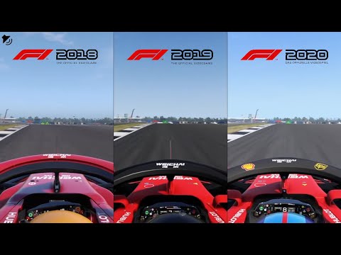 F1 2018 vs 2019 vs 2020 - Scuderia Ferrari at Silverstone